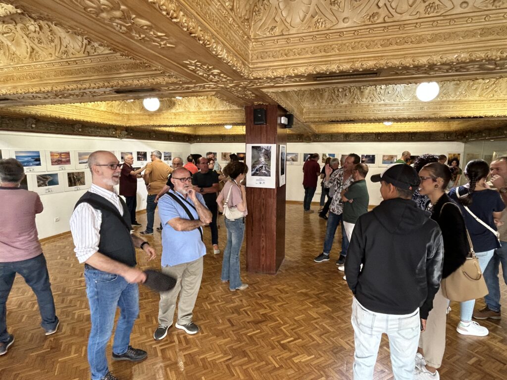 participantes en la exposición