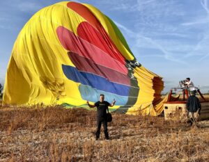 SOBREVOLANDO EN GLOBO EL SUR DE ALICANTE