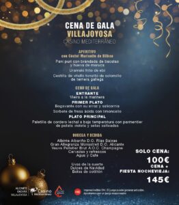 CASINO MEDITERRÁNEO CELEBRA SUS GALAS DE FIN DE AÑO