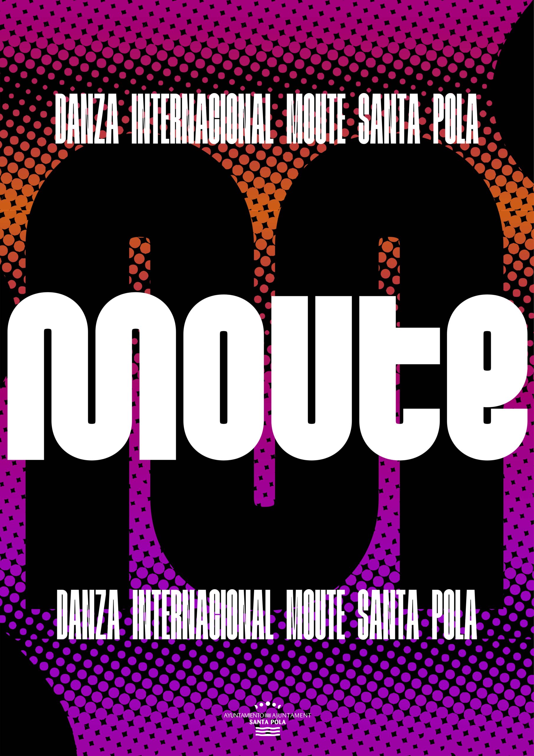 Cartel danza MOUTE Santa Pola