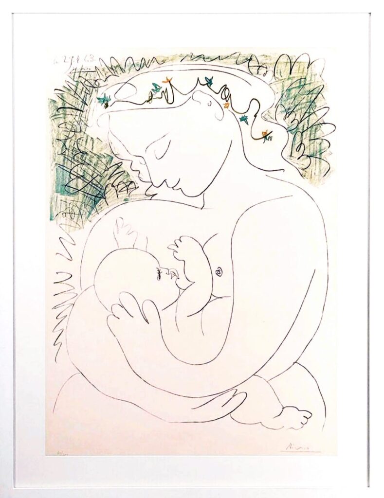 Pablo Picasso "La Grande Maternité", 1963