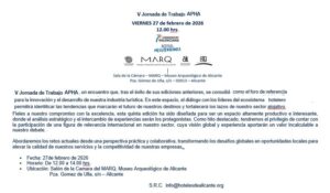 «APHA» CELEBRA SU 5ª JORNADA DE TRABAJO