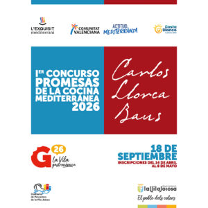 LA VILA JOIOSA, IMPULSO AL TURISMO GASTRONÓMICO CON EL 1r CONCURSO DE COCINA PARA JÓVENES TALENTOS