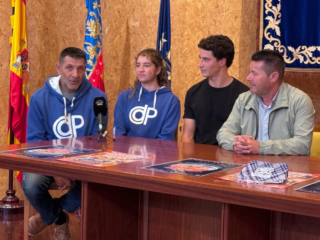 Daniel Parres, Alexia Soto, Sergio Cantoral y Ángel Piedecausa