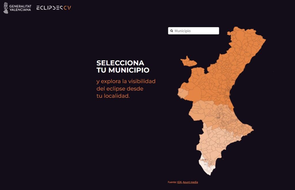 Web Eclipse Comunidad Valenciana