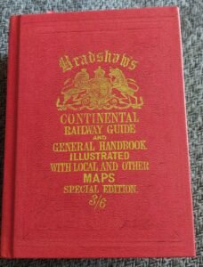 ALICANTE EN LA HISTÓRICA GUÍA DE VIAJES BRADSHAW. ¿Sabías que Alicante aparece en la primera guía de ferrocarriles europeos de principios del siglo pasado?